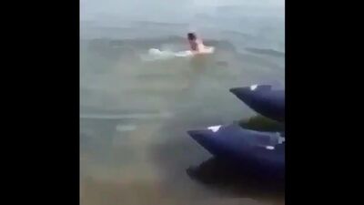 Рыба съела хуй мужика