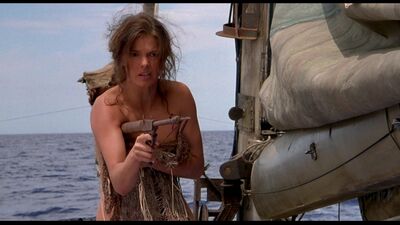 Jeanne Tripplehorn Nude - Waterworld (1995) HD 1080p Watch Online / Джинн Трипплхорн - Водный мир