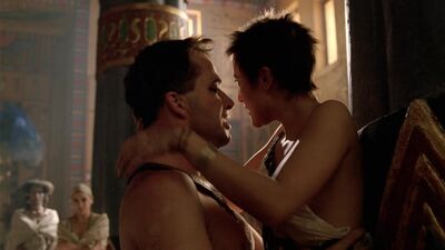Lyndsey Marshal Nude - Rome s02 e08-09 (2007) HD 1080p
