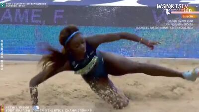Fatima Diame - Long Jump _ 2020 Spanish
