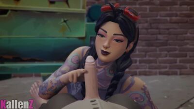 AWF Jules - Fortnite POV Handjob