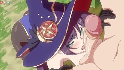 GENSHIN IMPACT HENTAI MONA