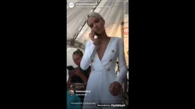 Sasha Luss at the Valerian premiere in Moscow
