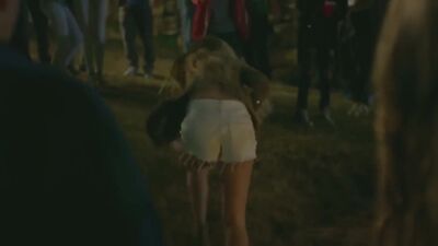 Cobra Kai - frontal wedgie scene