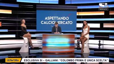 Ilaria Bianchi, Chiara Basso ed Eleonora Cristiani a Sportitalia Mercato del 31 agosto 2023