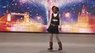 Маленькая негритянка с уникальным голосом