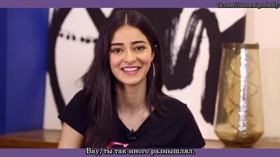 Ananya Panday Responds To TROLLS MEAN Comments _с русс.суб