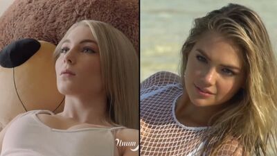 Lisa Vannatta (StPeach) VS Kate Upton, hot challenge