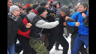 Массовая драка подростков в Челнах