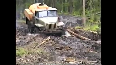 Суровые сибирские дороги