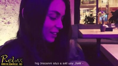 СЕКС В ТУАЛЕТЕ КЛУБА - Natalissa, русское порно, порно на русском, секс в туалете, кончил на лицо