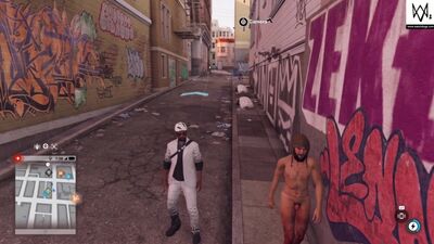 Нудисты в Watch Dogs 2