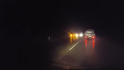 03.10.2015 ДТП на трассе Ижевск - Сарапул, ВАЗ сбил пешехода