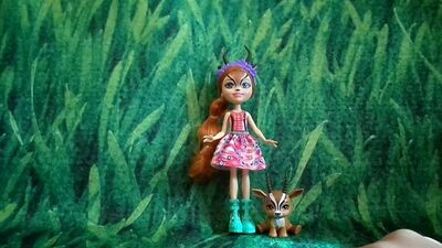 Обзор на Куклу Энчантималс Габриэла Газели Gabiela Gazelle и её зверюшку Газель Споттер Spotter